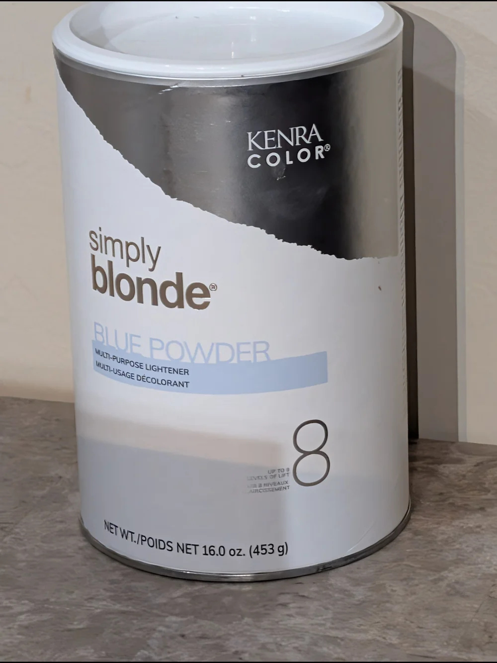 Kenra Color Simply Blonde Blue Powder Multi-Purpose Lightener - White & Blue